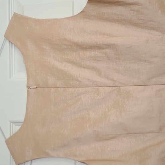Aldila. Size L. Peach dress. - Picture 4 of 5